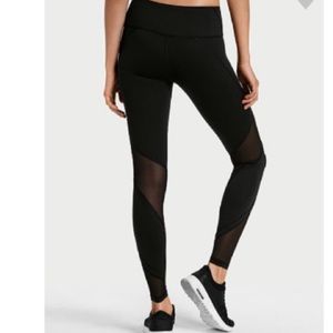 Victoria’s Secret Black Knockout Mesh Sport Tight